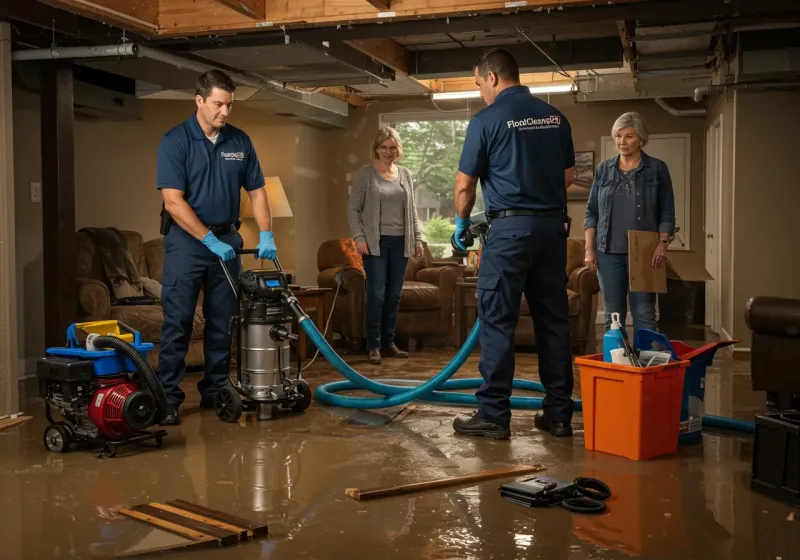 Basement Water Extraction and Removal Techniques process in Charlotte, VT